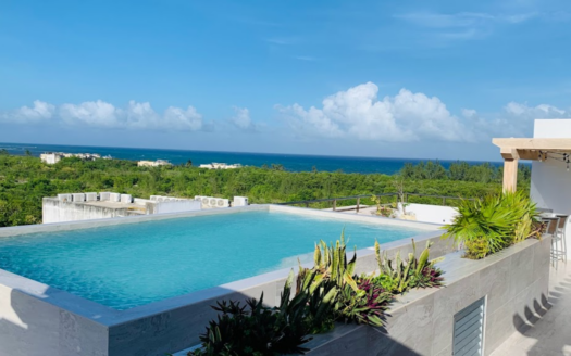 Centro Condo con Piscina camina a la Playa